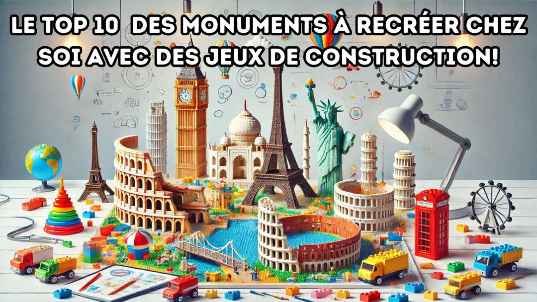 Top 10 monumenten om thuis na te bouwen met bouwsets