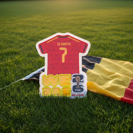 Néon LED - De Bruyne - We Are Belgium FIFA 26