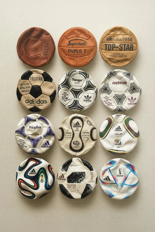 Évolution du ballon de football WC