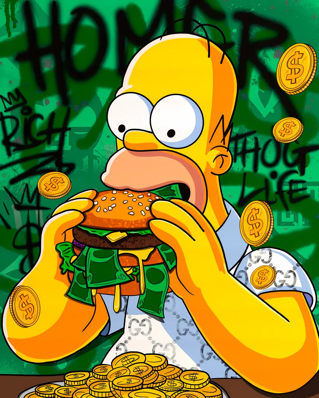 Homer Burger Dollar