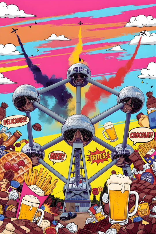 Atomium Pop Art