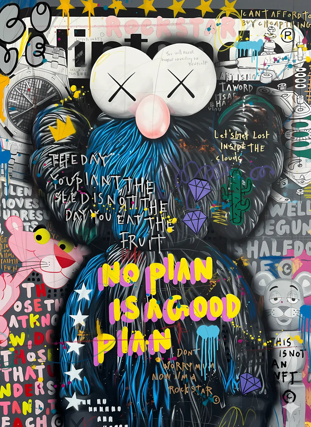 KAWS Street Art