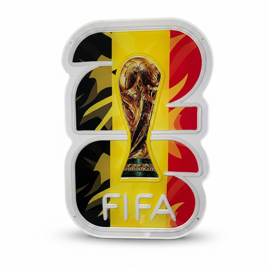 Néon LED - Coupe Du Monde FIFA 26 Belgique