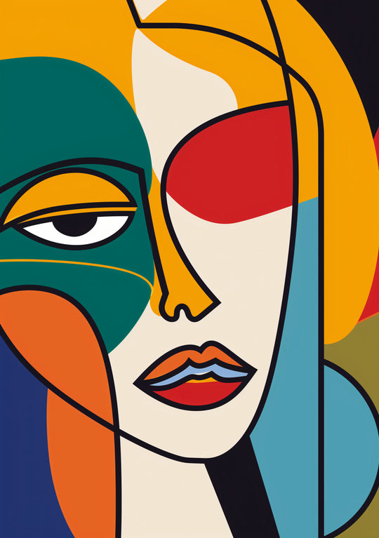Abstract gezicht