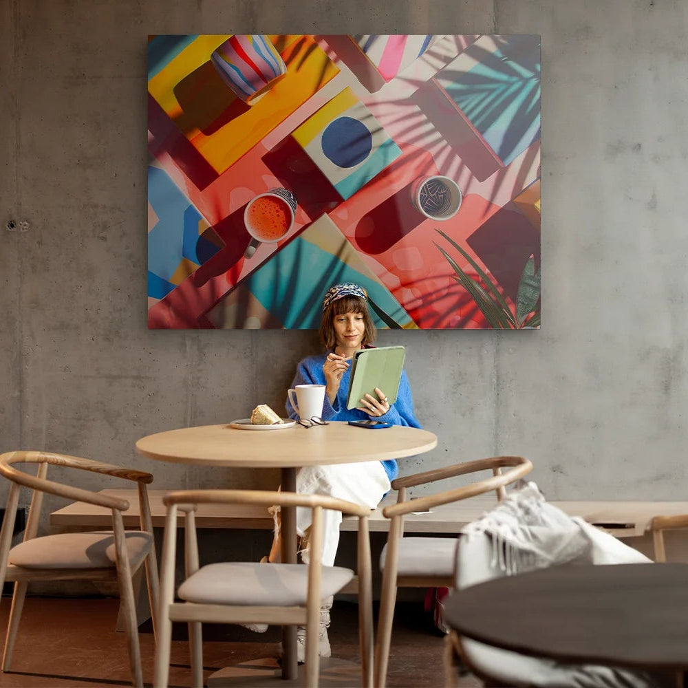 Impression acrylique sur métal personnalisée