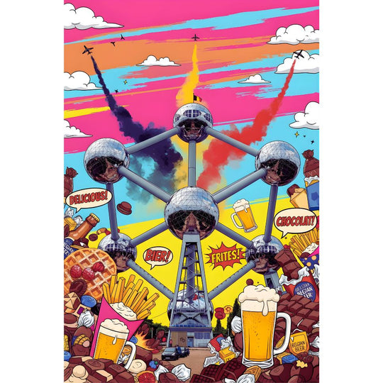 Atomium Pop Art