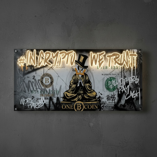 Néon LED - Crypto Duck