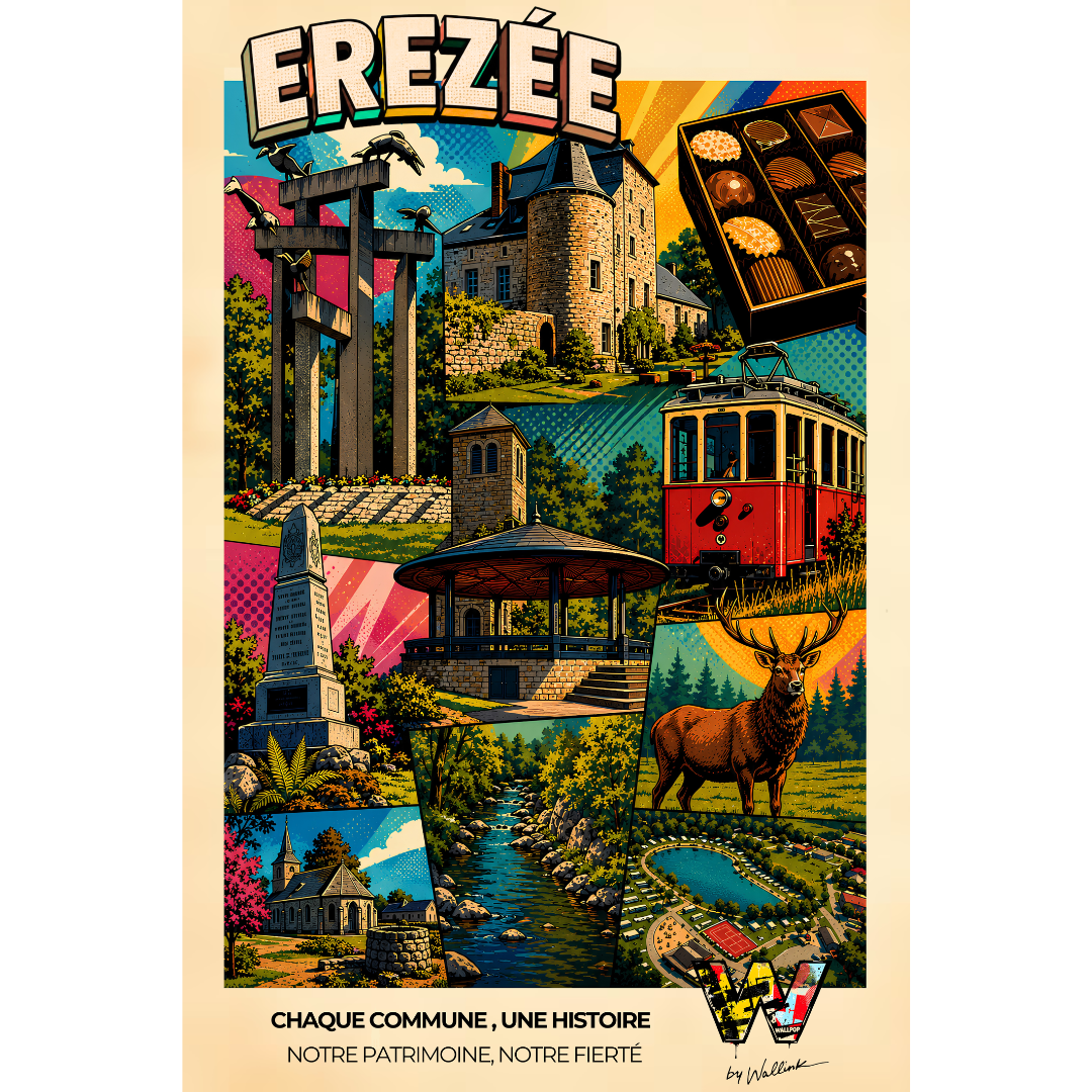 🖼️ Visuel décoratif – Erezée | Wallpop Collection by Wallink