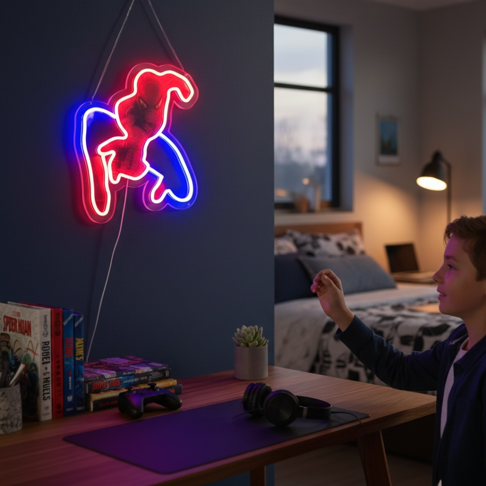 Néon LED - Spiderman