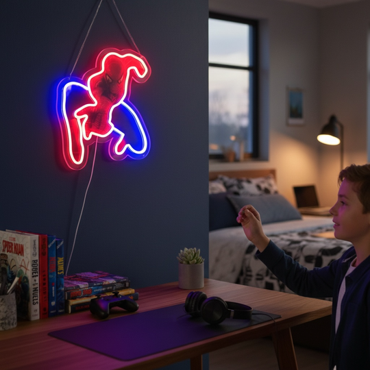 Néon LED - Spiderman
