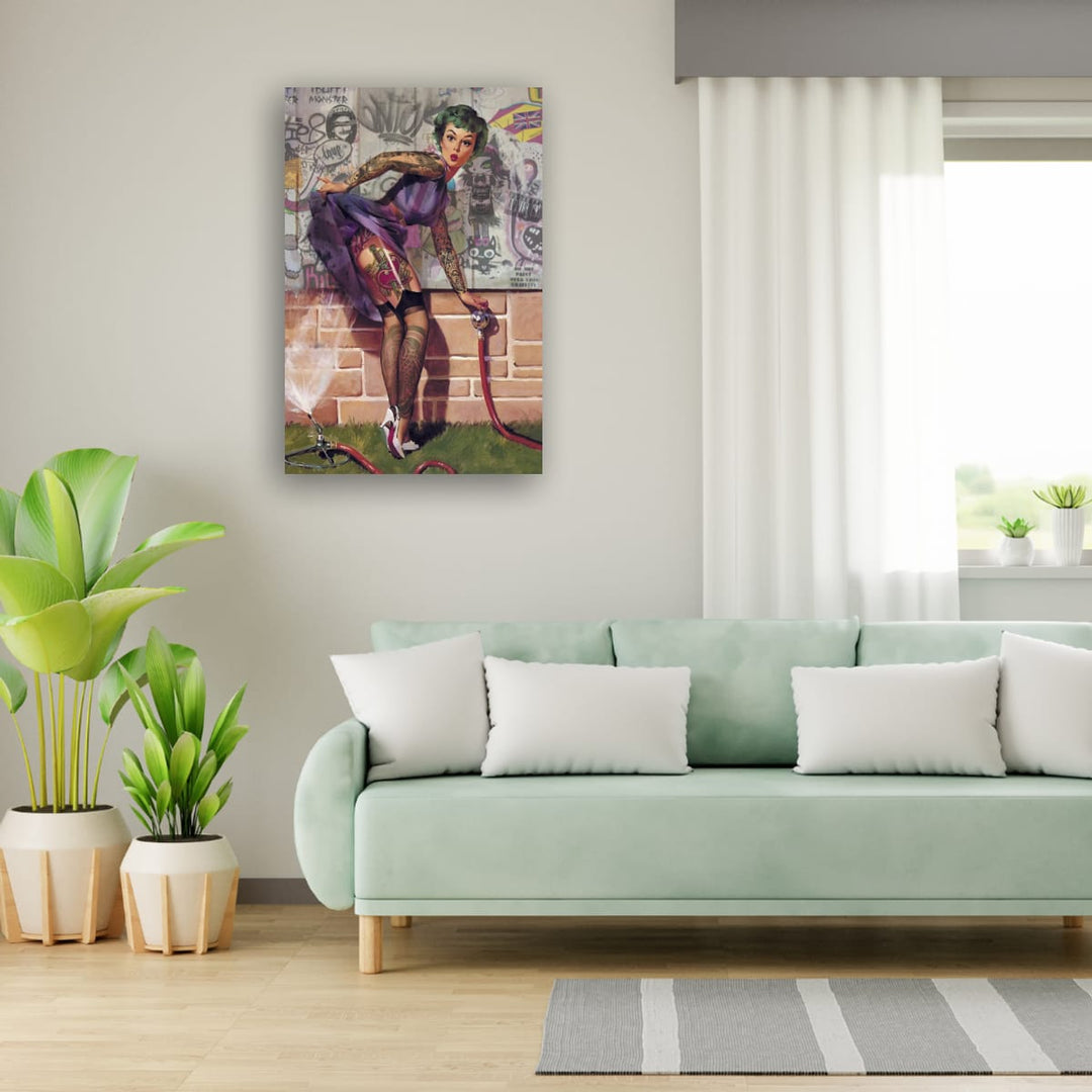 Roze Pin-up