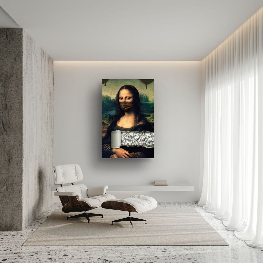 Gekostumeerde Mona Lisa