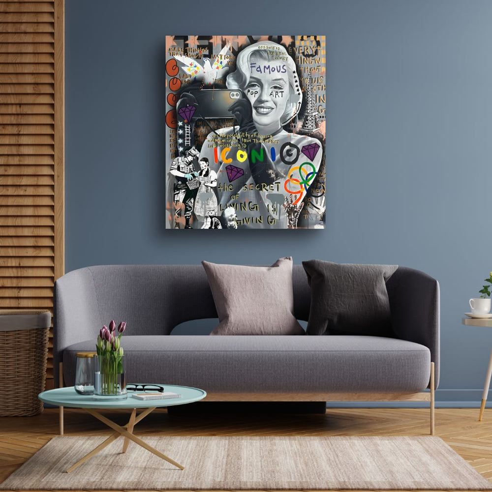 Marilyn Iconic Pop Art