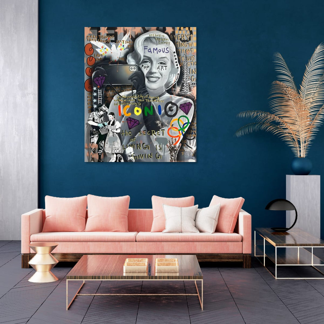 Marilyn Iconic Pop Art