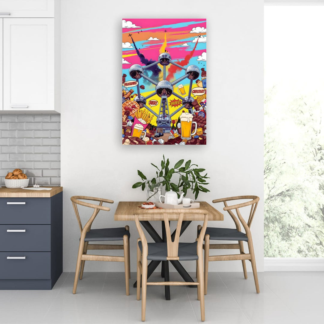Atomium Pop Art