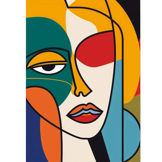 Abstract gezicht