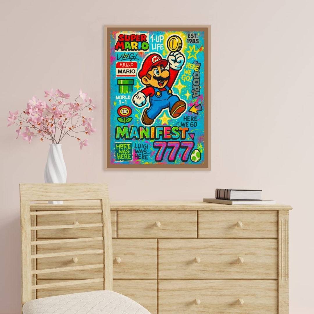 Super Mario Pop Art