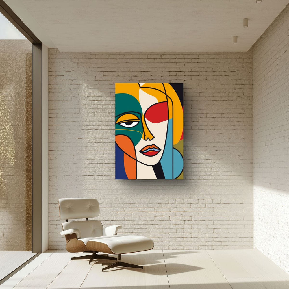 Visage abstrait