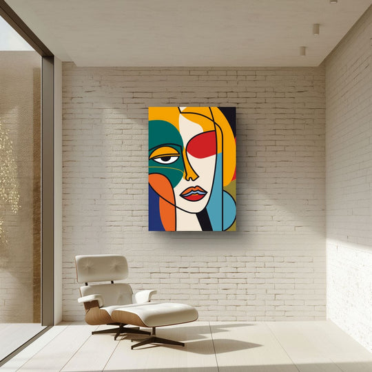 Abstract gezicht
