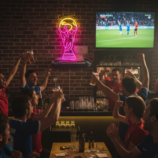 Néon LED - Trophée Coupe Du Monde FIFA 26