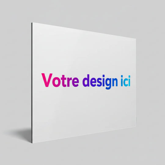 Impression sur métal personnalisée