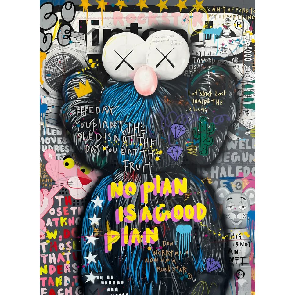 KAWS Street Art