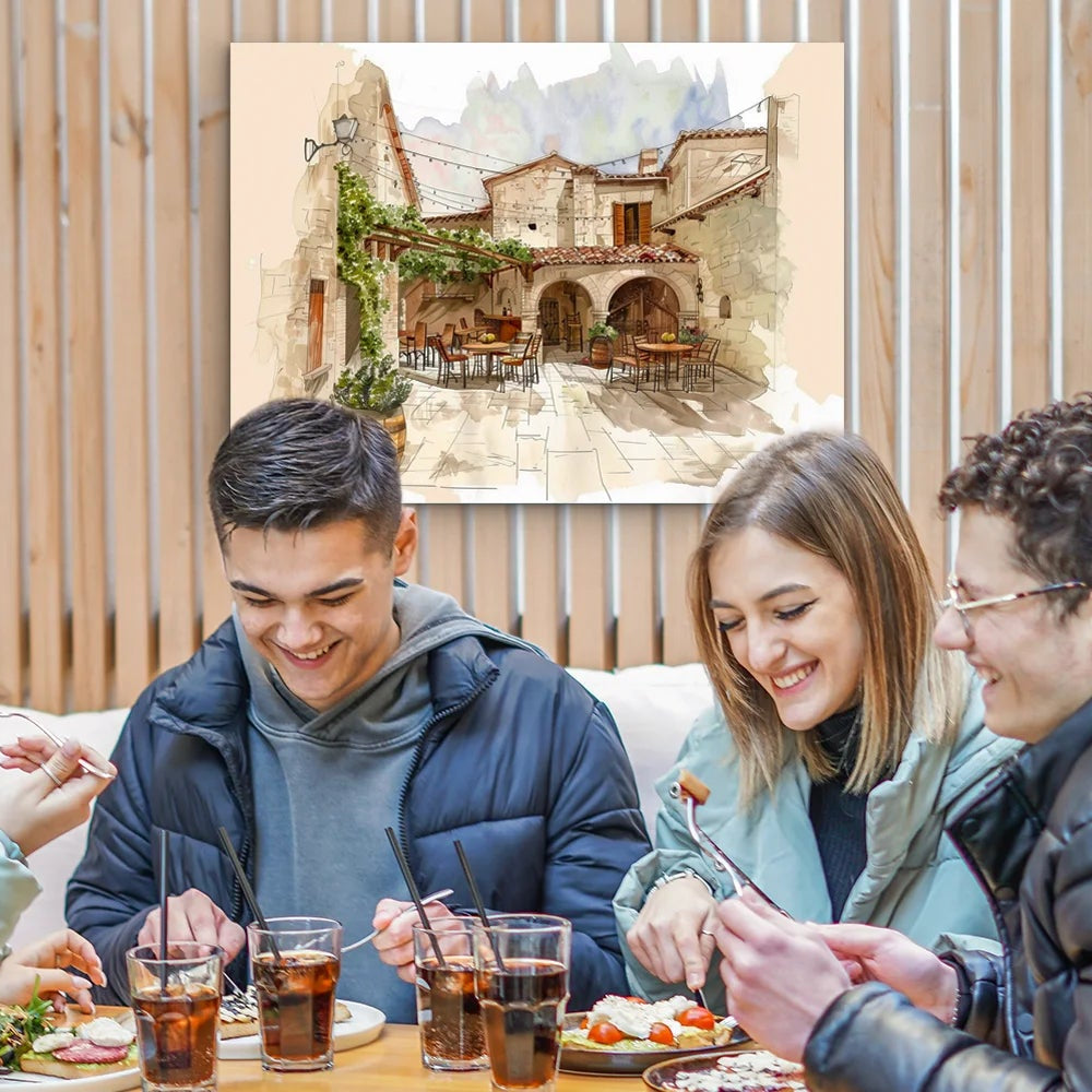 Impression sur métal brillante personnalisée