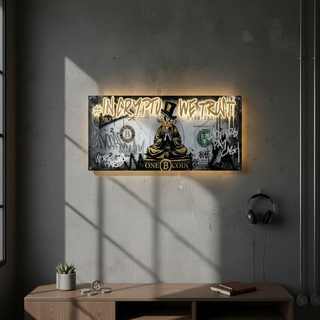 Néon LED - Crypto Duck