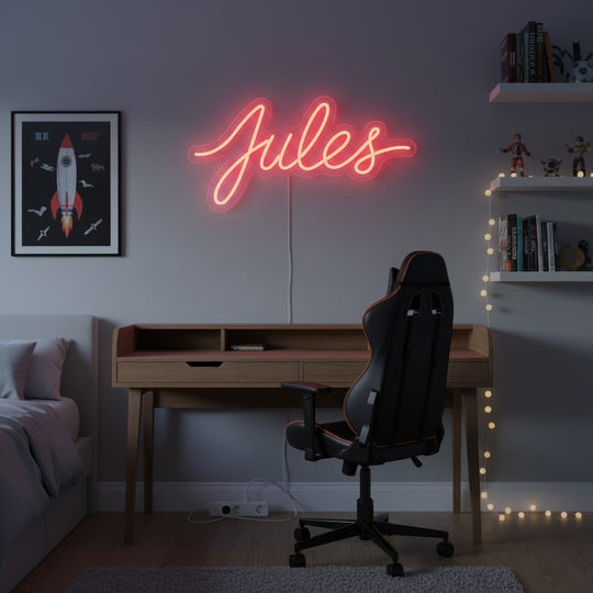 LED-neonlamp - Gepersonaliseerde voornaam (40 cm)