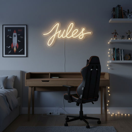 LED-neonlamp - Gepersonaliseerde voornaam (40 cm)
