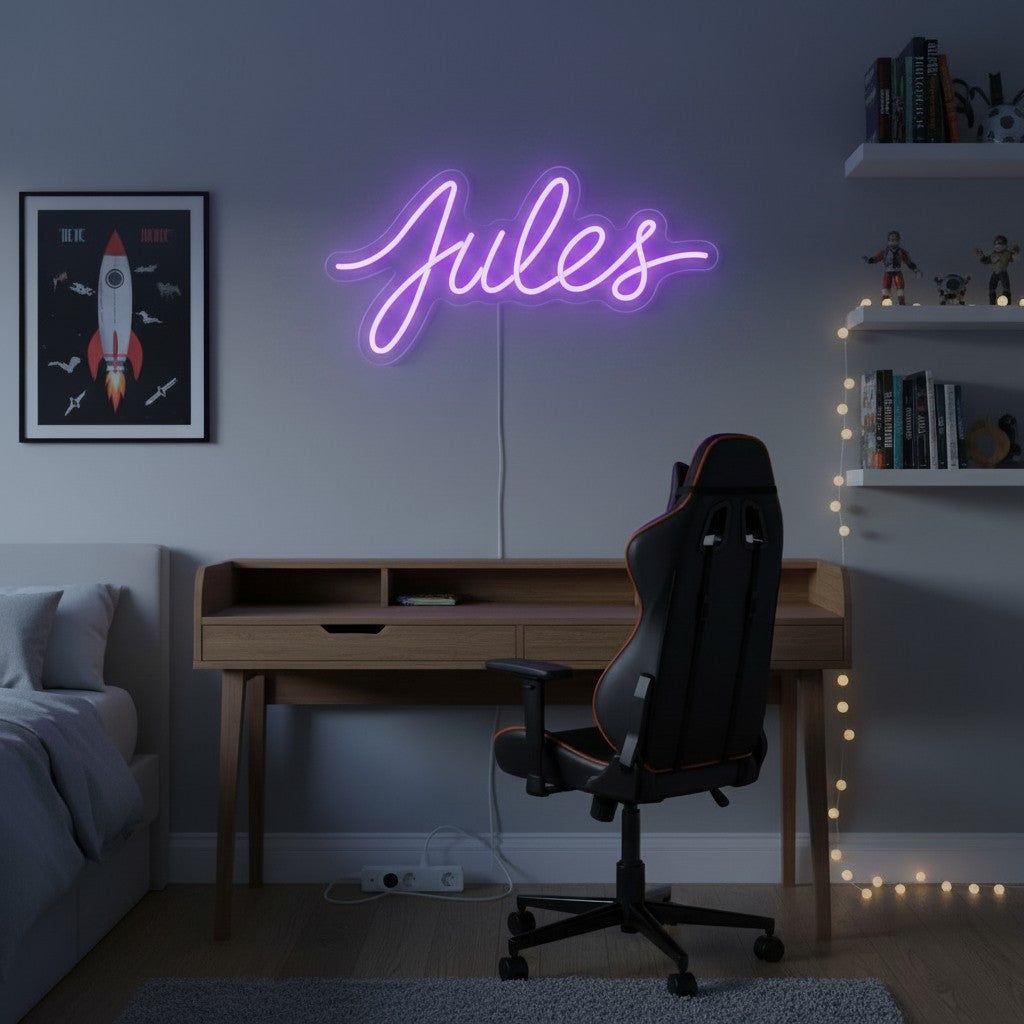LED-neonlamp - Gepersonaliseerde voornaam (40 cm)