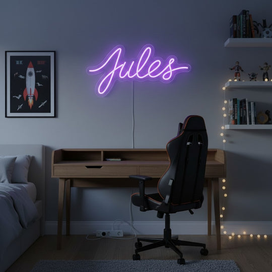 LED-neonlamp - Gepersonaliseerde voornaam (40 cm)