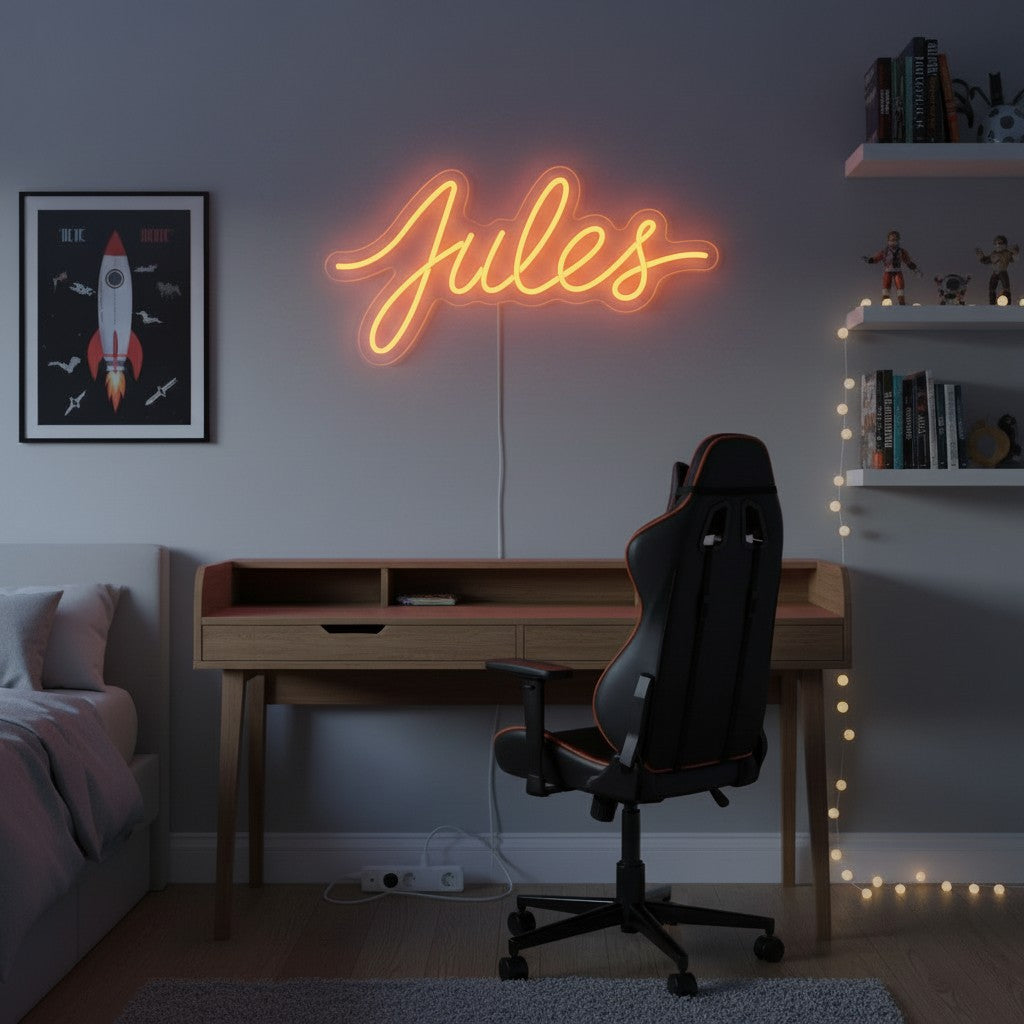 LED-neonlamp - Gepersonaliseerde voornaam (40 cm)