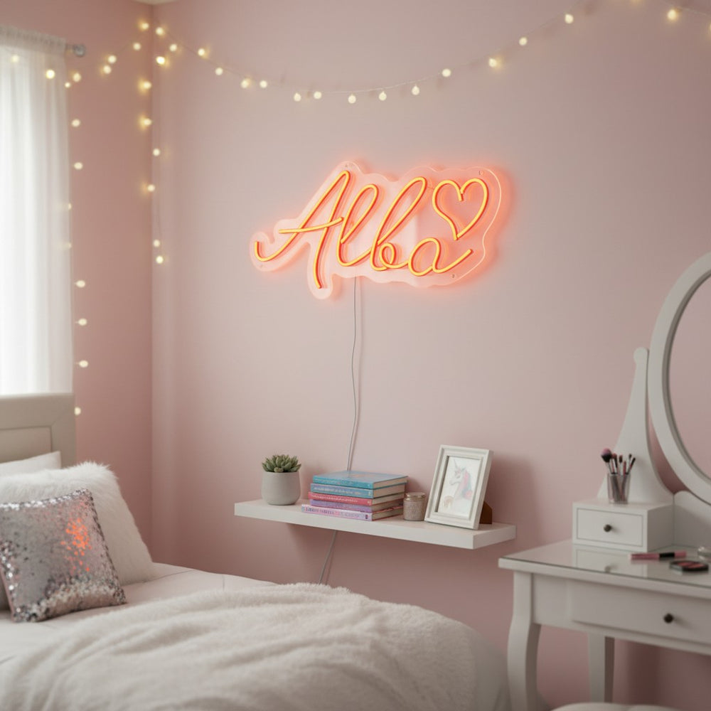 Néon LED - Prénom personnalisable (40 cm)