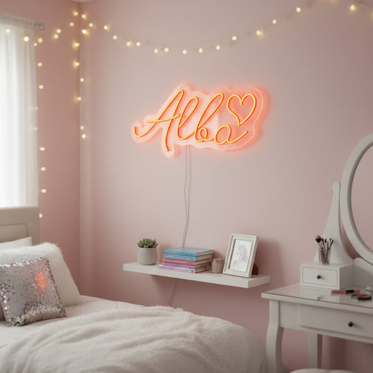 LED-neonlamp - Gepersonaliseerde voornaam (40 cm)
