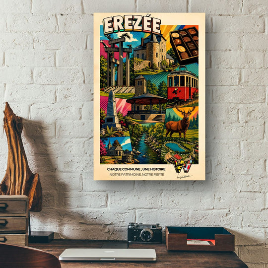🖼️ Visuel décoratif – Erezée | Wallpop Collection by Wallink