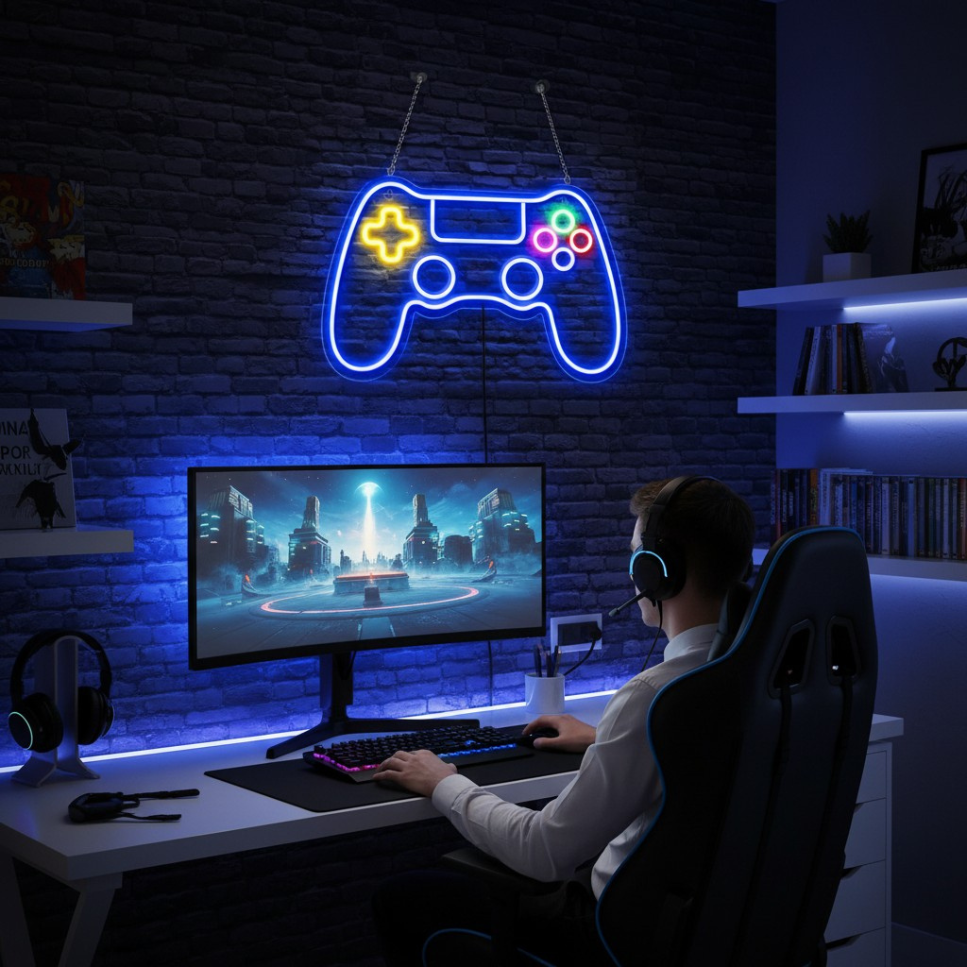 Néon LED - Manette Gaming