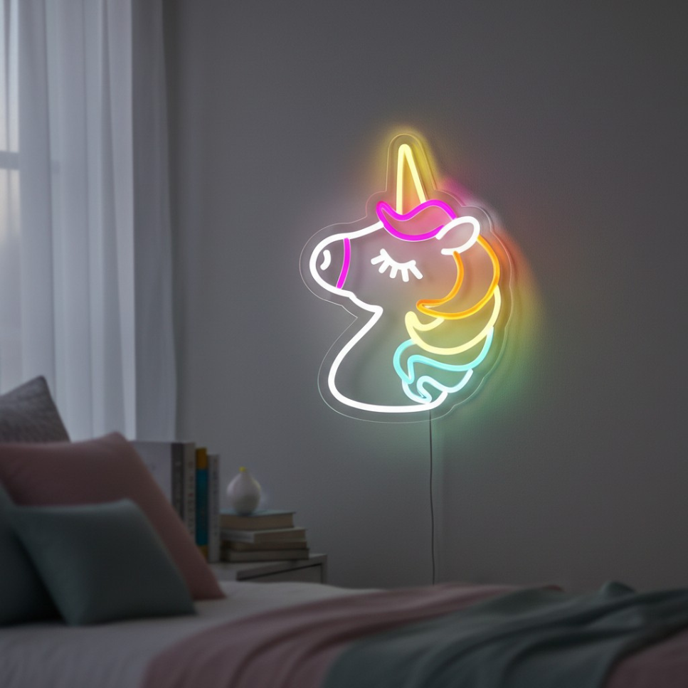 Néon LED - Licorne