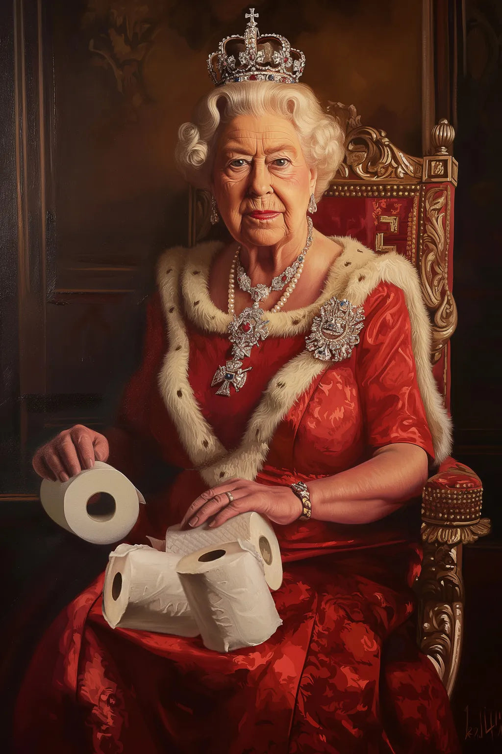 Koninginnepapier