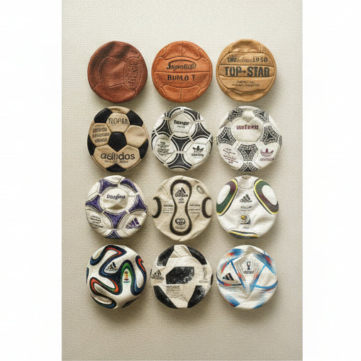 Évolution du ballon de football WC